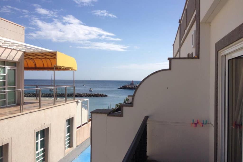 Schoene Wohnung Direkt Am Meer Mit Meerblick, Wlan 푸에르토 데 모간 외부 사진